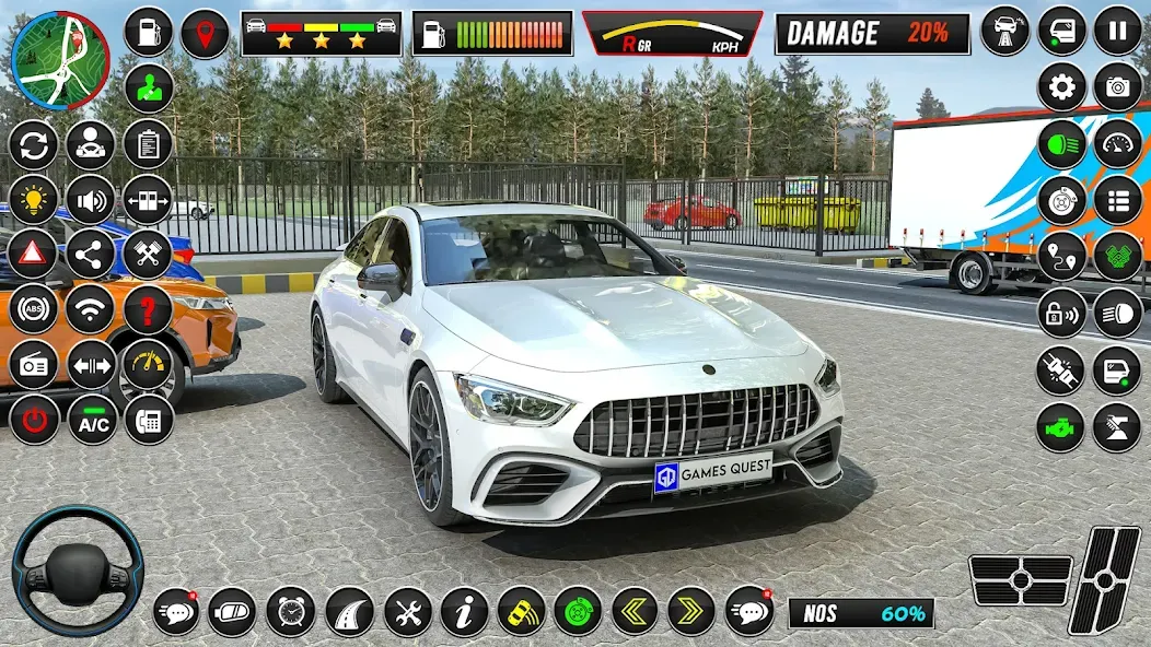 Driving School - Car Games 3D [МОД: Все открыто, Дополнительные деньги и Меню MOD] Screenshot 5