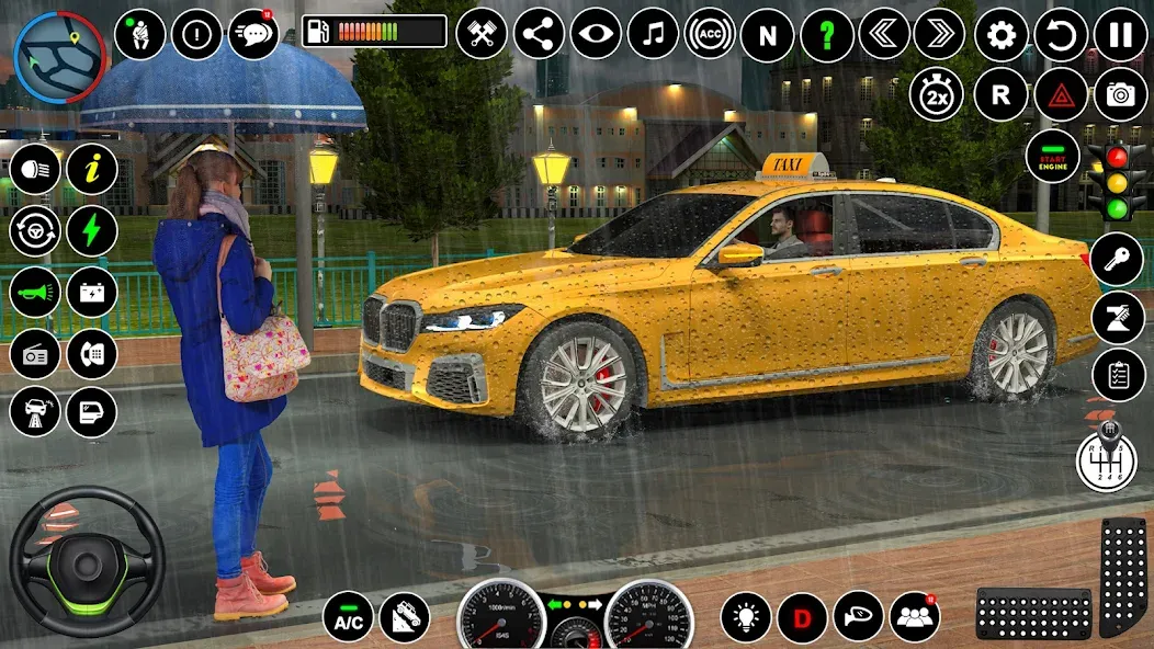 Russian Taxi Driving Simulator [МОД: Бесконечные деньги, Монеты и Мега MOD] Screenshot 3