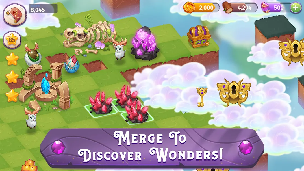Merge Magic! [МОД: Много монет, Открытые уровни и Мега MOD] Screenshot 1