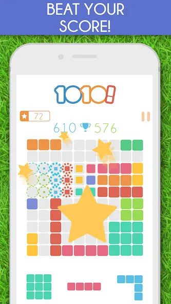 1010! Block Puzzle Game [МОД: Много денег, Монет и Все открыто] Screenshot 2