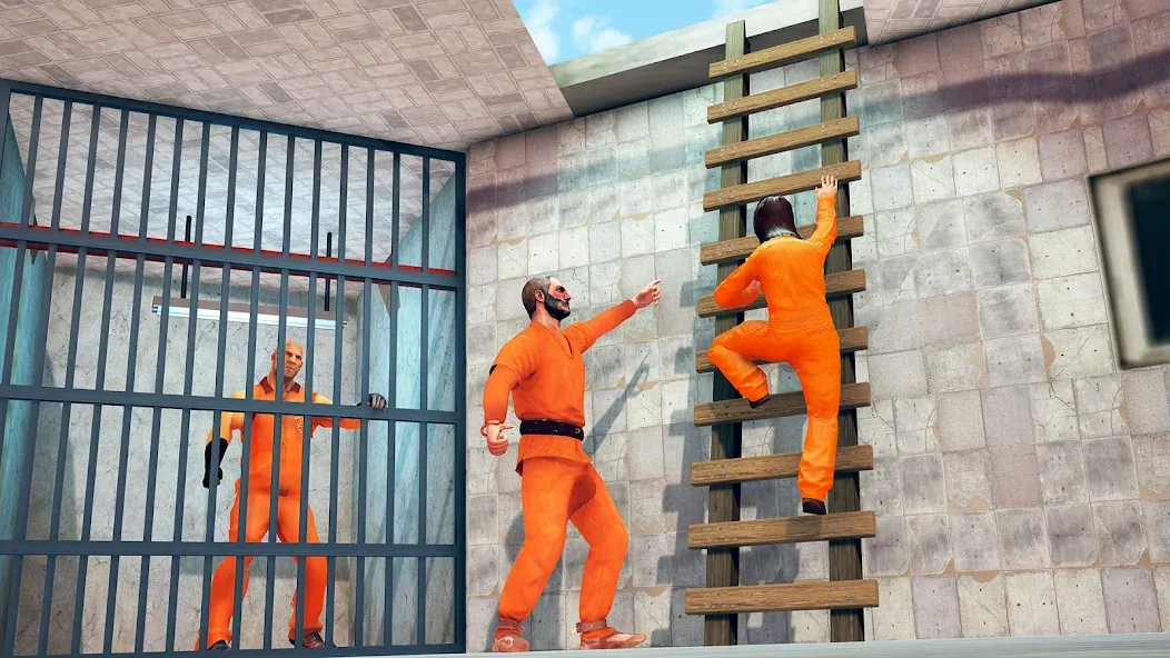 Prison Escape- Jail Break Game (Побег из тюрьмы 3D) [МОД: Деньги, Монеты и Меню MOD] Screenshot 5
