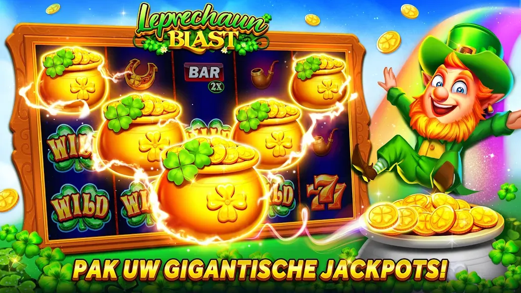 Jackpot World™ - Slots Casino (Джекпот Ворлд) [МОД: Все открыто, Дополнительные деньги и Меню MOD] Screenshot 1
