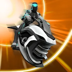 Скачать Gravity Rider: Space Bike Race (Гравити Райдер) [МОД: Много монет, Открытые уровни и Мега MOD] | Взлом Gravity Rider: Space Bike Race на Андроид