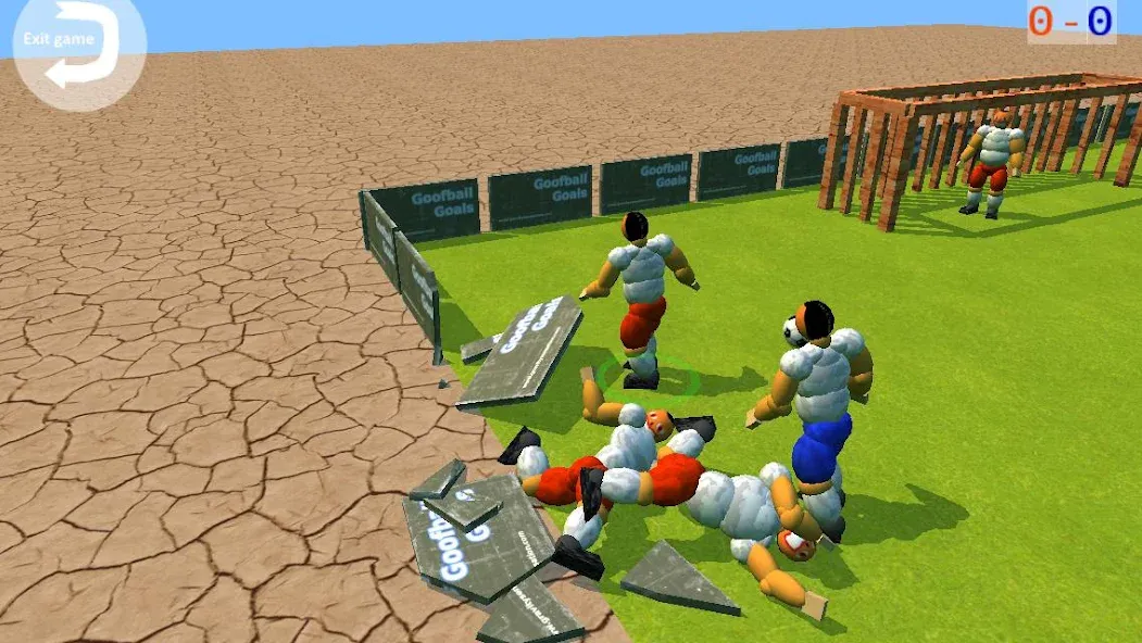 Goofball Goals Soccer Game 3D (Гуфбол Голз Соккер Гейм 3Д) [МОД: Много денег, Монет и Все открыто] Screenshot 2