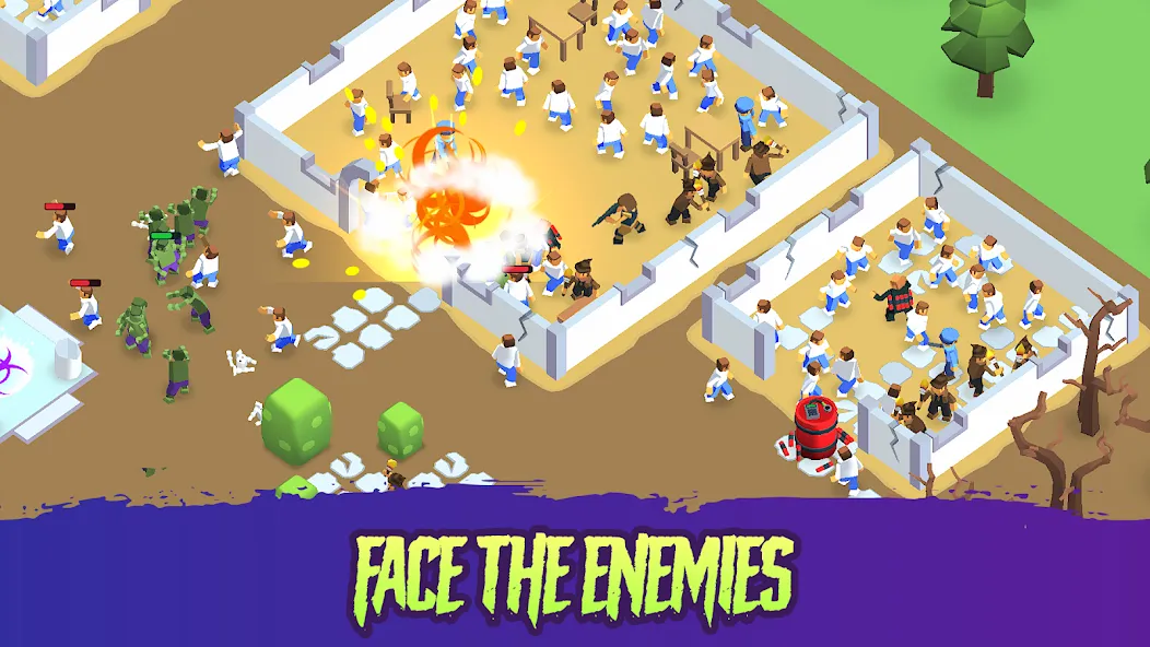 Zombie City Master-Zombie Game (Зомби Сити) [МОД: Меню, Бесконечные монеты и Открытые уровни] Screenshot 1