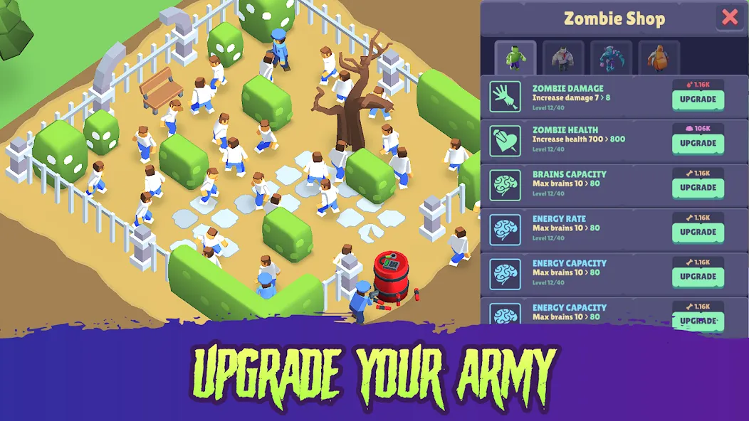 Zombie City Master-Zombie Game (Зомби Сити) [МОД: Меню, Бесконечные монеты и Открытые уровни] Screenshot 3
