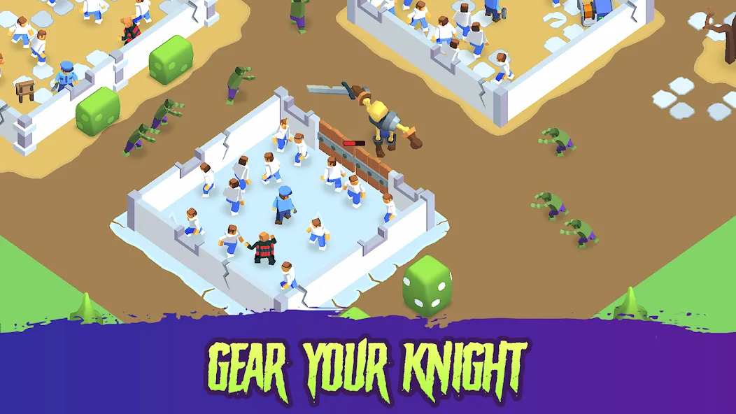 Zombie City Master-Zombie Game (Зомби Сити) [МОД: Меню, Бесконечные монеты и Открытые уровни] Screenshot 5