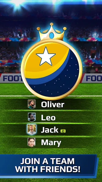 Football Rivals: Soccer Game (Футбольные соперники) [МОД: Деньги, Монеты и Меню MOD] Screenshot 2