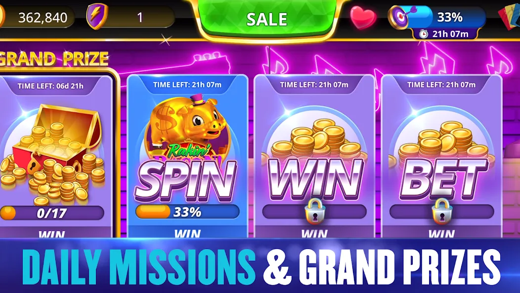 Hard Rock Jackpot Casino (Хард Рок Джекпот Казино) [МОД: Деньги, Монеты и Меню MOD] Screenshot 3