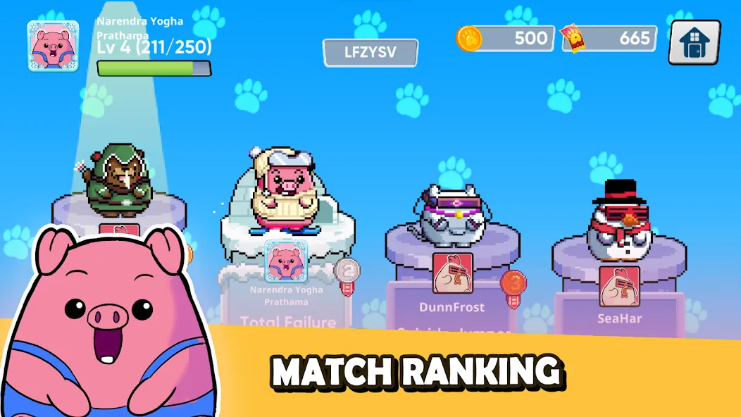 Paw Rumble (Пав Рамбл) [МОД: Меню, Бесконечные монеты и Открытые уровни] Screenshot 4
