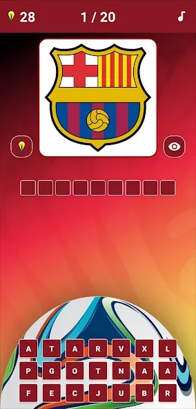 Guess the Soccer Logo Quiz [MOD: Premium/Unlocked] - Скриншот 3