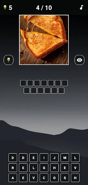 Guess the Food: Food Quiz [МОД: Все открыто, Дополнительные деньги и Меню MOD] Screenshot 2