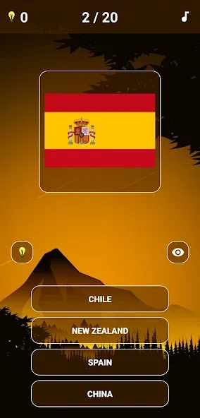 Geography Quiz - World Flags 1 [МОД: Все открыто, Дополнительные деньги и Меню MOD] Screenshot 1