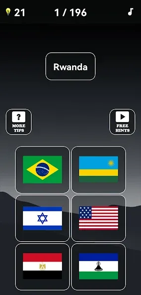 Guess the World Map Quiz [МОД: Меню, Бесконечные монеты и Открытые уровни] Screenshot 3