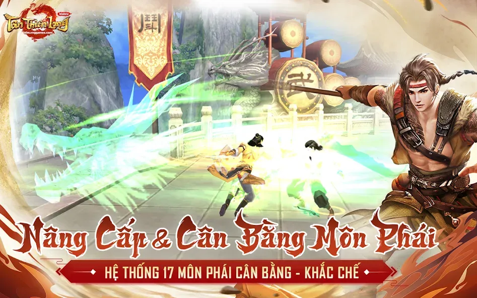 Tân Thiên Long Mobile [МОД: Деньги, Монеты и Меню MOD] Screenshot 1