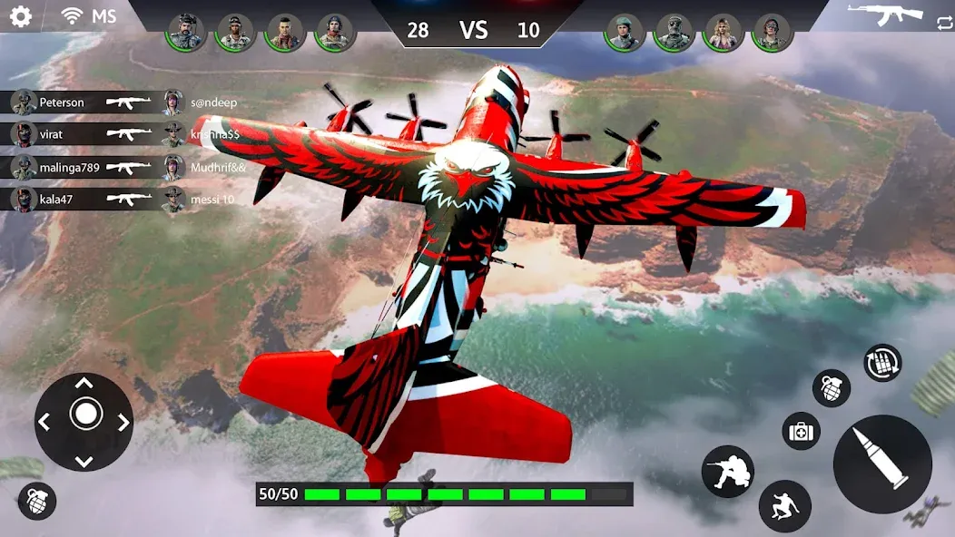 WarStrike (УорСтрайк ФПС Оффлайн Ган Гейм) [МОД: Меню, Бесконечные монеты и Открытые уровни] Screenshot 3