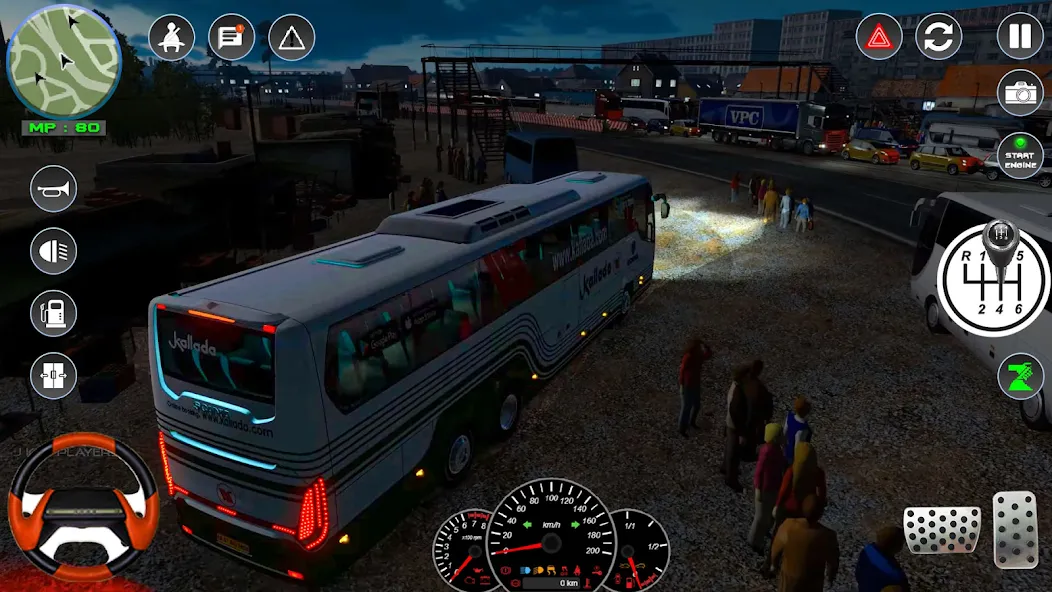 Bus Simulator 2023 - City Bus [МОД: Бесконечные деньги, Монеты и Мега MOD] Screenshot 1