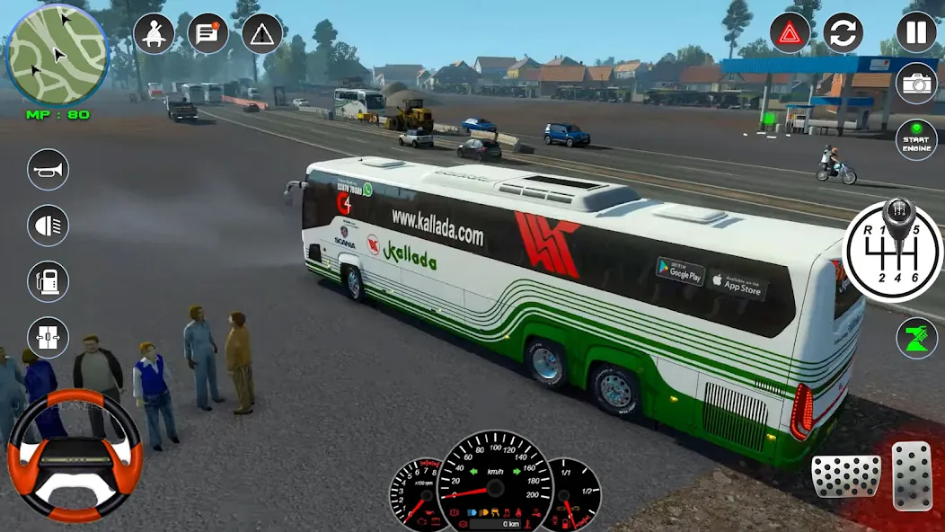 Bus Simulator 2023 - City Bus [МОД: Бесконечные деньги, Монеты и Мега MOD] Screenshot 4