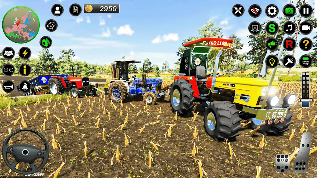 Real Farmer Tractor Drive Game (Фармер Трактор 3Д Фермерские Игры) [МОД: Меню, Бесконечные монеты и Открытые уровни] Screenshot 4