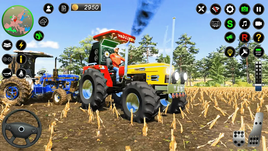 Real Farmer Tractor Drive Game (Фармер Трактор 3Д Фермерские Игры) [МОД: Меню, Бесконечные монеты и Открытые уровни] Screenshot 5