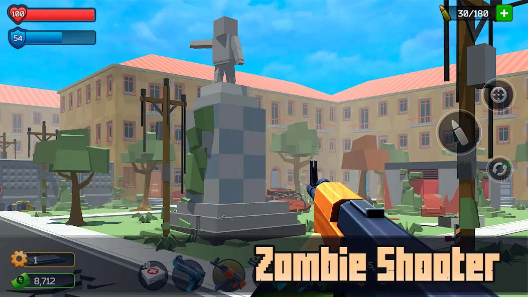 Pixel Combat: Zombies Strike (Пиксельный бой) [МОД: Все открыто, Дополнительные деньги и Меню MOD] Screenshot 5