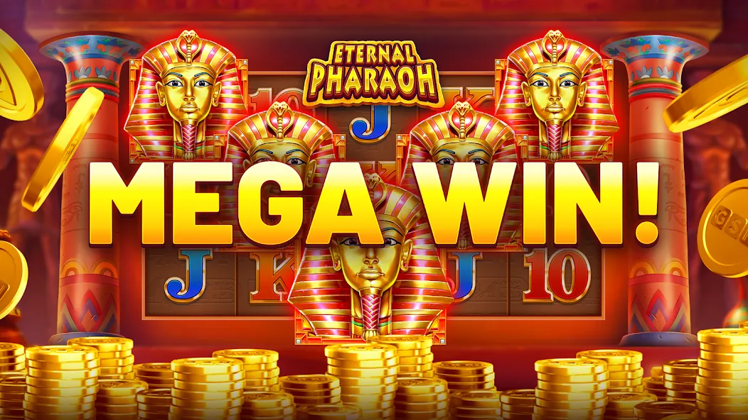 GSN Casino: Slot Machine Games (ГСН Казино) [МОД: Много монет, Открытые уровни и Мега MOD] Screenshot 4