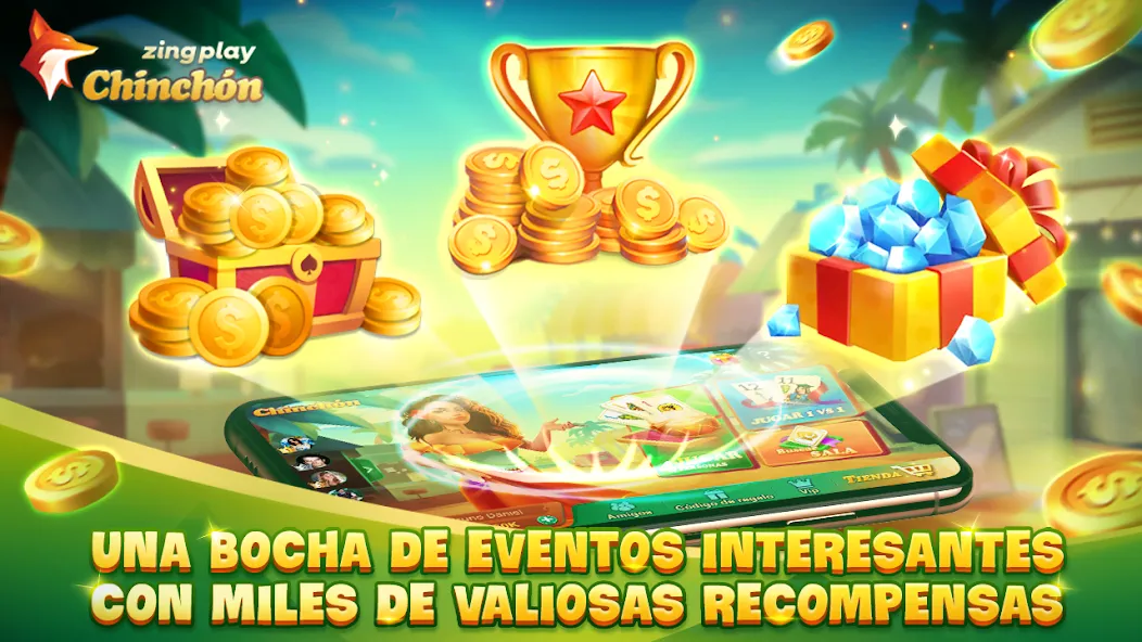 ChinChón Zingplay Juego Online [МОД: Меню, Бесконечные монеты и Открытые уровни] Screenshot 2