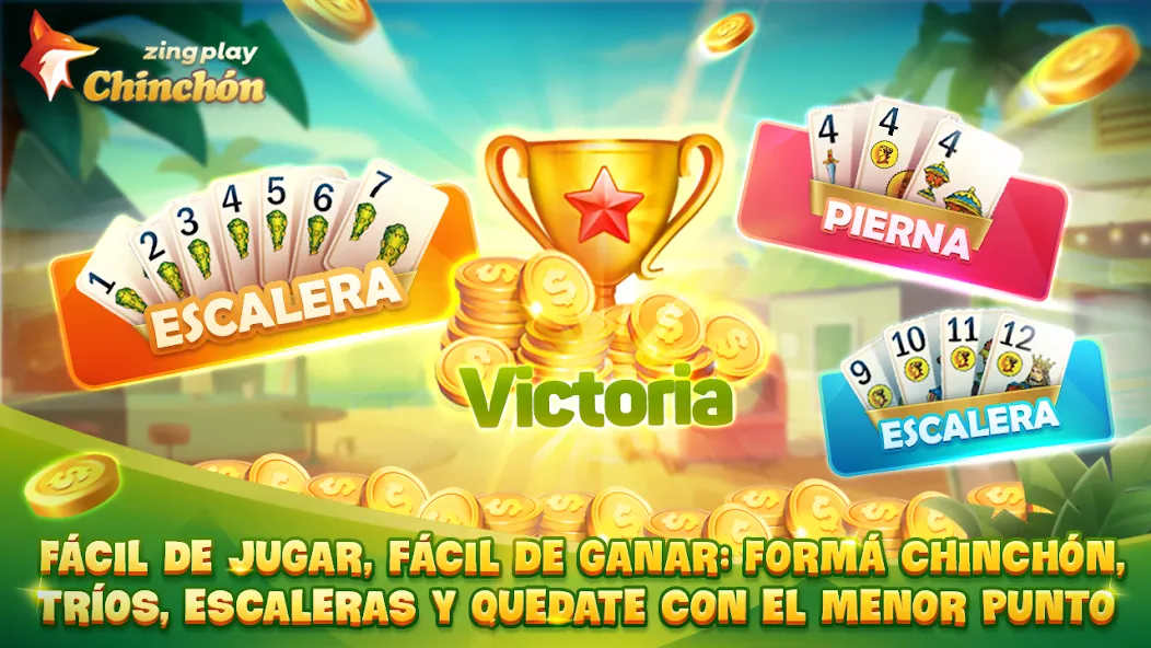 ChinChón Zingplay Juego Online [МОД: Меню, Бесконечные монеты и Открытые уровни] Screenshot 3