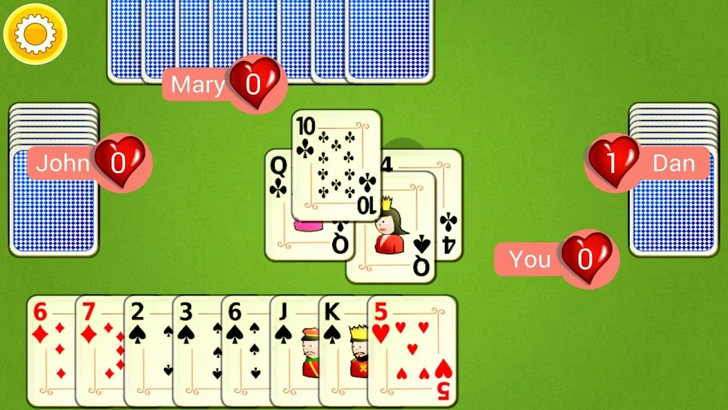 Hearts Mobile [МОД: Деньги, Монеты и Меню MOD] Screenshot 5
