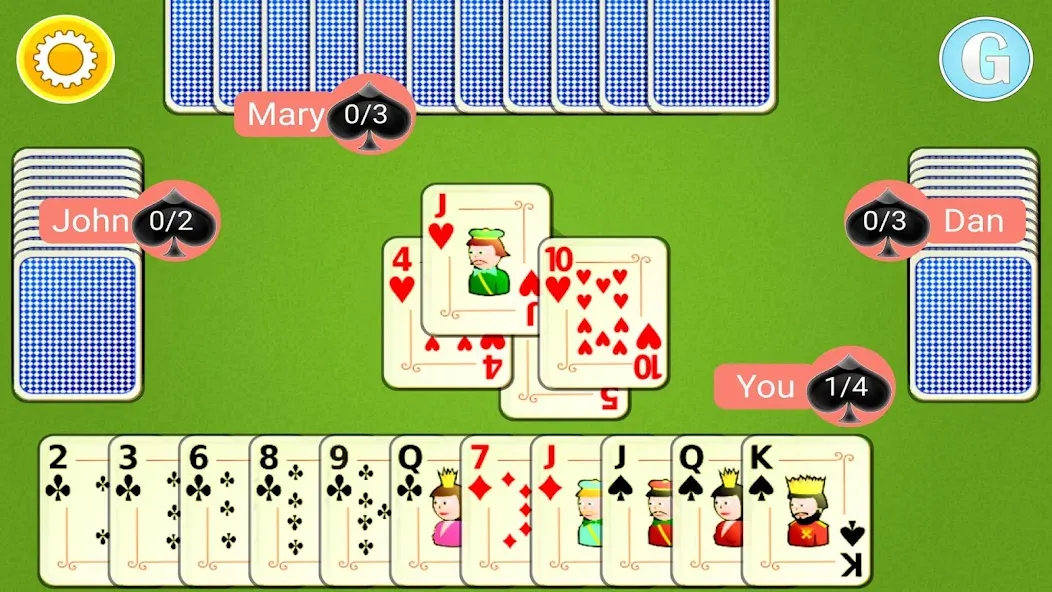 Spades Mobile [МОД: Деньги, Монеты и Меню MOD] Screenshot 5