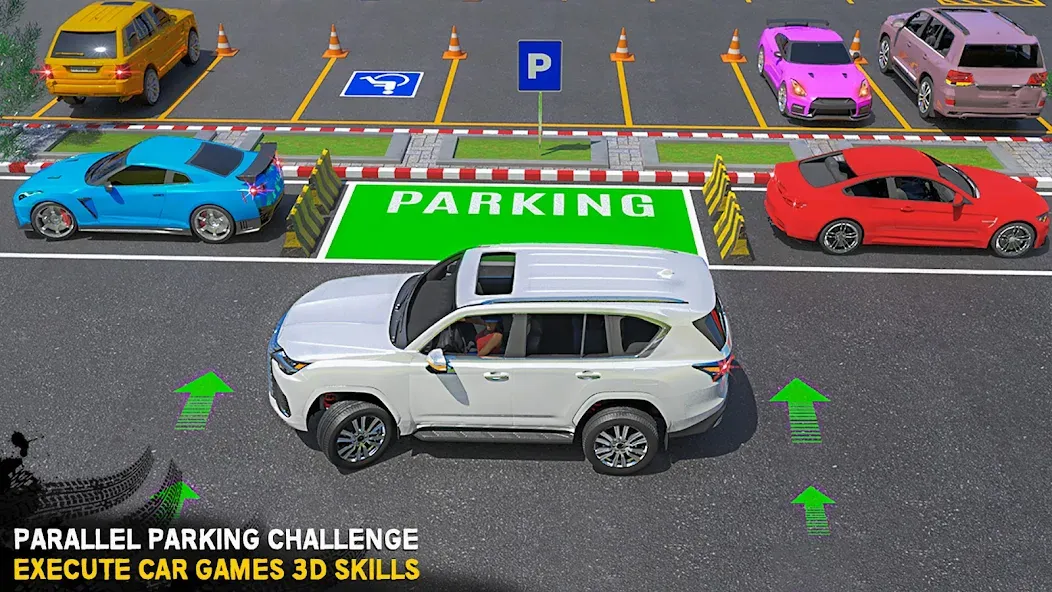 Car Parking 3D - Car Games 3D (Парковка Игра) [МОД: Все открыто, Дополнительные деньги и Меню MOD] Screenshot 3