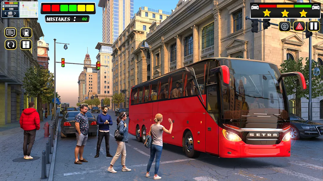 City Bus Simulator Bus Games (Сити Бас Симулятор Бас Игры) [МОД: Много монет, Открытые уровни и Мега MOD] Screenshot 1