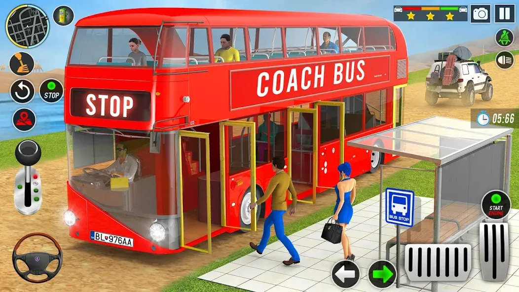 City Bus Simulator Bus Games (Сити Бас Симулятор Бас Игры) [МОД: Много монет, Открытые уровни и Мега MOD] Screenshot 3