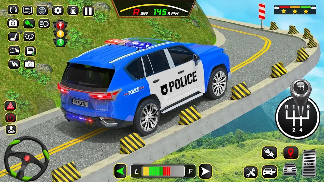 Police Car Driving School Game (Полицейская школа вождения автомобилей) [МОД: Деньги, Монеты и Меню MOD] Screenshot 3