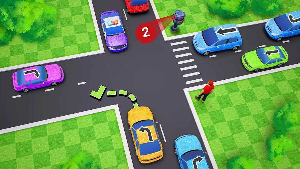 Traffic Jam - Car Escape Games (Паркинг Джем 3D) [МОД: Много монет, Открытые уровни и Мега MOD] Screenshot 4