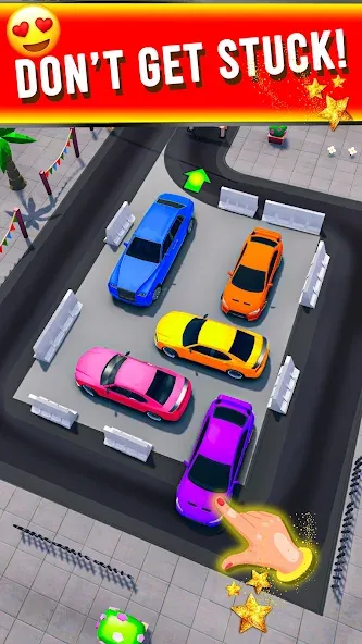 Traffic Jam - Car Escape Games (Паркинг Джем 3D) [МОД: Много монет, Открытые уровни и Мега MOD] Screenshot 5