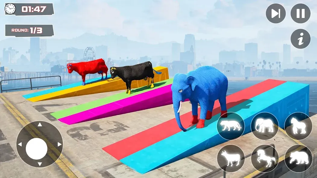 GT Animal 3D: Racing Game (Анимал Симулятор 3D) [МОД: Много монет, Открытые уровни и Мега MOD] Screenshot 2