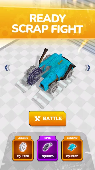 Scrap Robot Fighting (Скрап Робот Файтинг) [МОД: Деньги, Монеты и Меню MOD] Screenshot 2