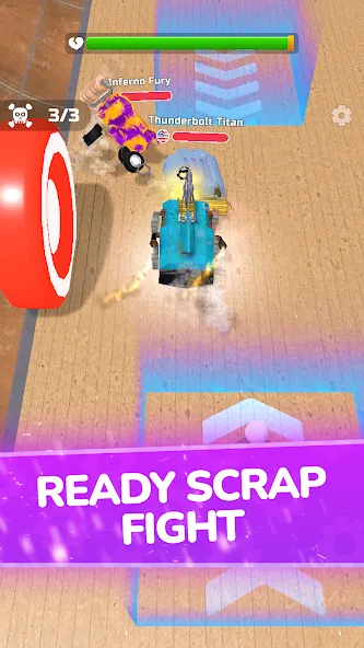 Scrap Robot Fighting (Скрап Робот Файтинг) [МОД: Деньги, Монеты и Меню MOD] Screenshot 3