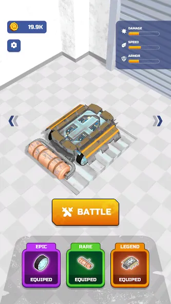 Scrap Robot Fighting (Скрап Робот Файтинг) [МОД: Деньги, Монеты и Меню MOD] Screenshot 5