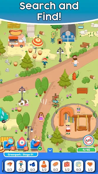 Find Them! Hidden Objects Game [МОД: Много денег, Монет и Все открыто] Screenshot 1