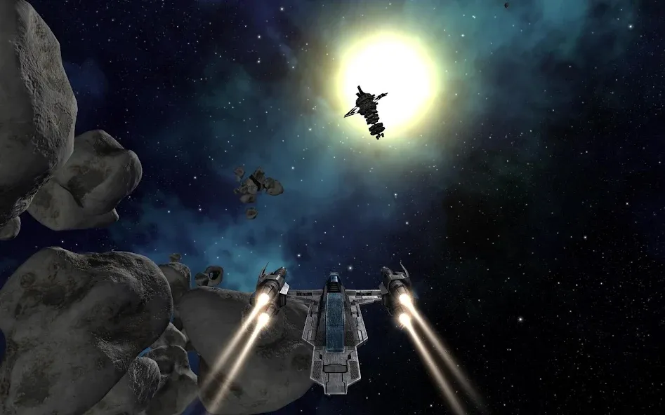 Vendetta Online (3D Space MMO) (Вендетта Онлайн) [МОД: Много монет, Открытые уровни и Мега MOD] Screenshot 1
