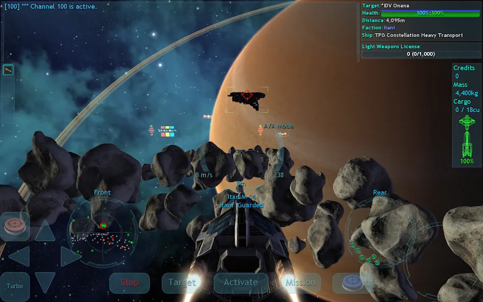Vendetta Online (3D Space MMO) (Вендетта Онлайн) [МОД: Много монет, Открытые уровни и Мега MOD] Screenshot 3