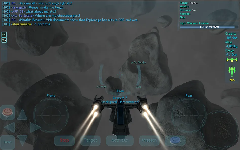 Vendetta Online (3D Space MMO) (Вендетта Онлайн) [МОД: Много монет, Открытые уровни и Мега MOD] Screenshot 5