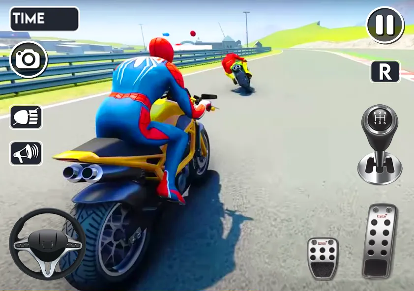 Spider Bike Stunt 3D Mega Ramp [МОД: Бесконечные деньги, Монеты и Мега MOD] Screenshot 2