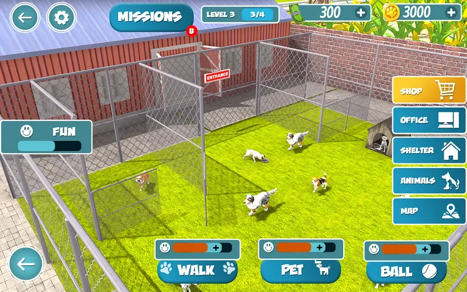My Pet Animal Shelter World [МОД: Много монет, Открытые уровни и Мега MOD] Screenshot 3