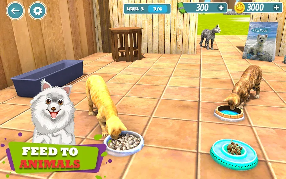 My Pet Animal Shelter World [МОД: Много монет, Открытые уровни и Мега MOD] Screenshot 4