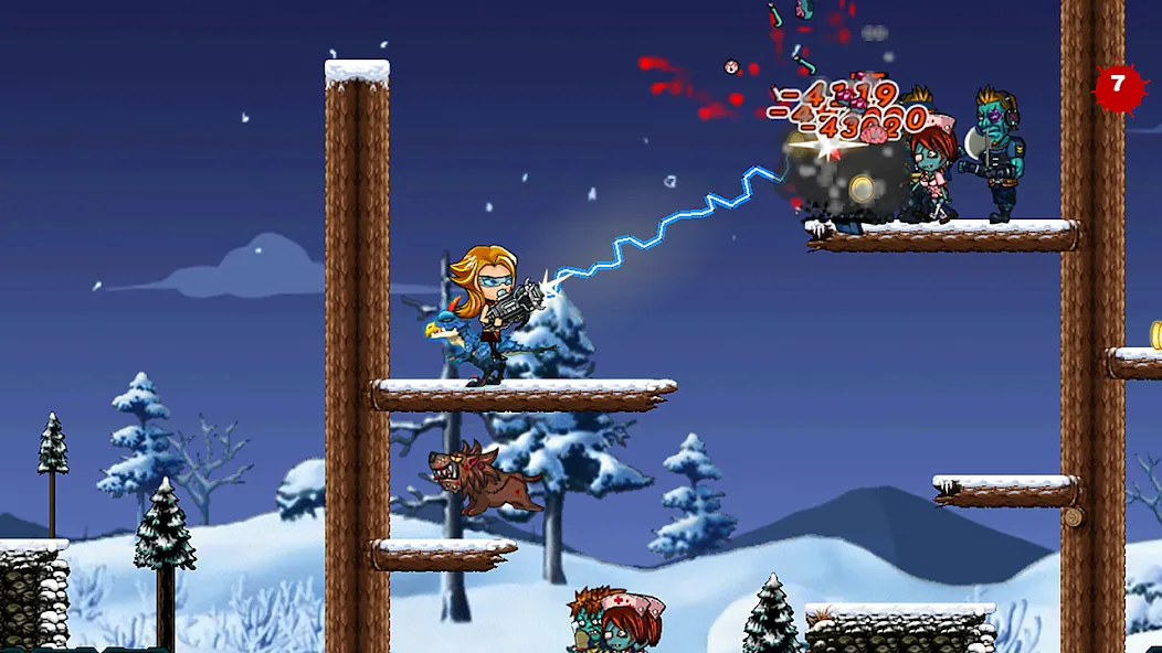 Zombie Killer: Doomsday Hero (Зомби Киллер) [МОД: Меню, Бесконечные монеты и Открытые уровни] Screenshot 3