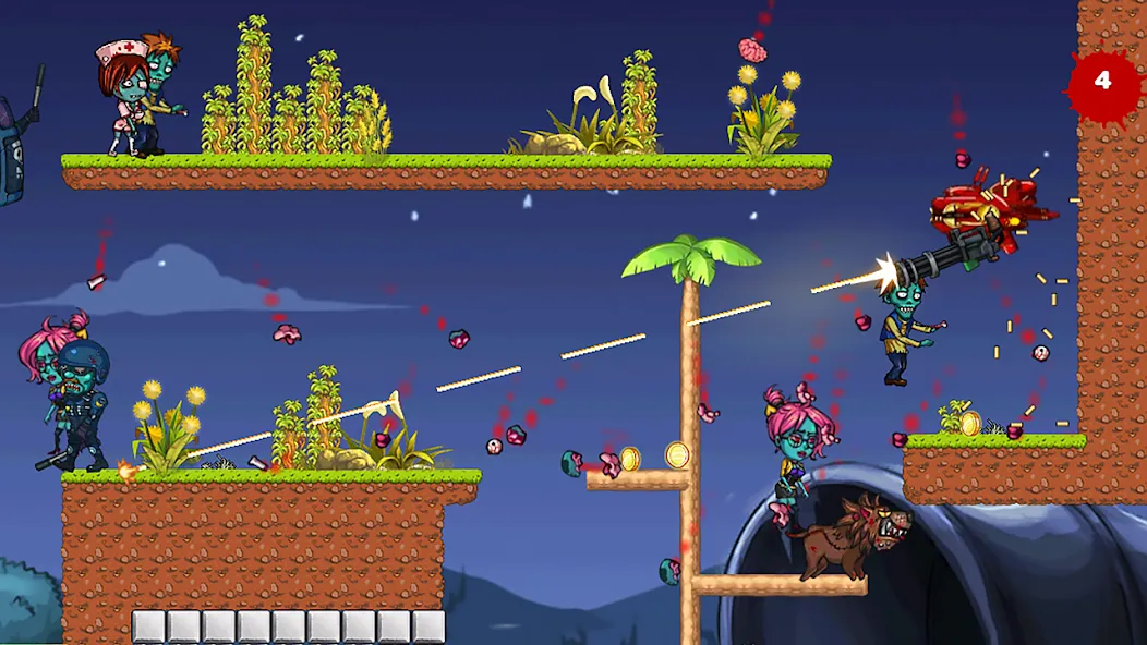 Zombie Killer: Doomsday Hero (Зомби Киллер) [МОД: Меню, Бесконечные монеты и Открытые уровни] Screenshot 5
