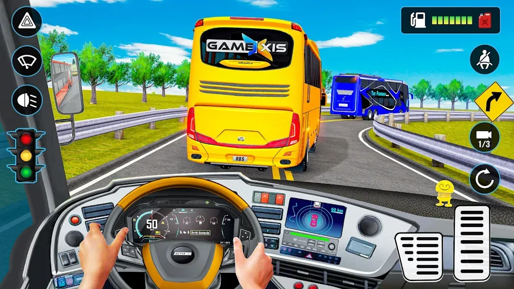 Real Bus Simulator: WW BusTour (Риал Бас Симулятор) [МОД: Все открыто, Дополнительные деньги и Меню MOD] Screenshot 3